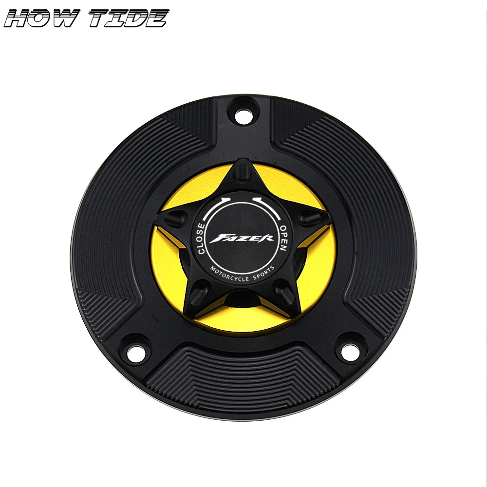 Алюминиевые бесключевые аксессуары для мотоциклов с ЧПУ крышка бензобака