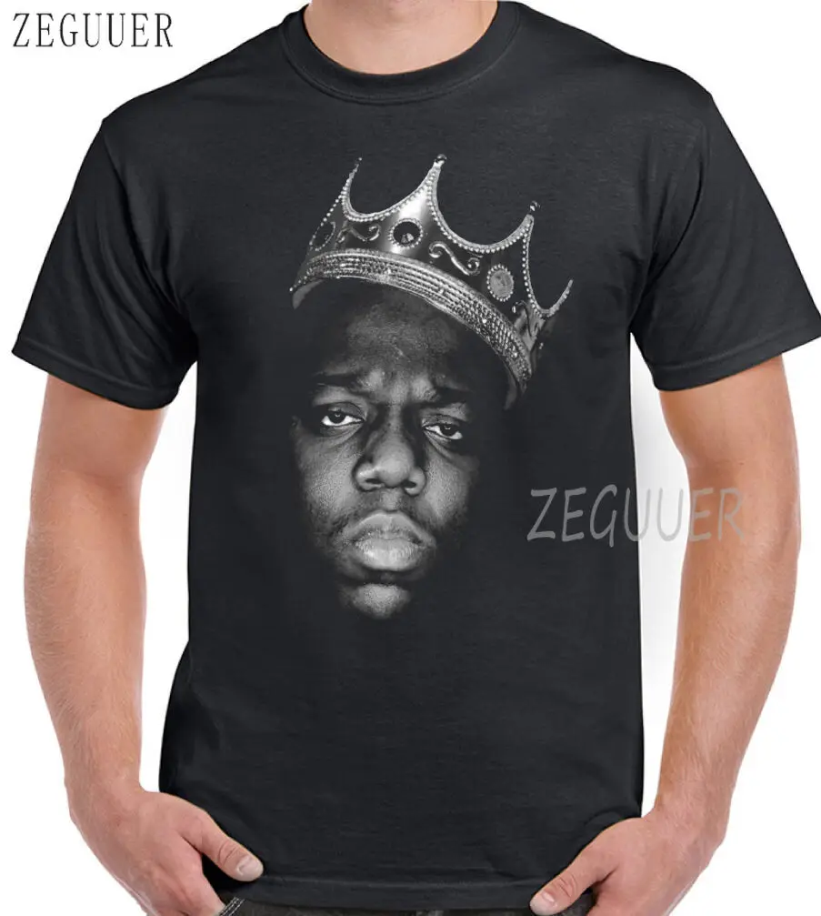 

Известная большая футболка Biggie smols Мужская большая хип-хоп B.I.G. Футболка мужская в стиле Харадзюку