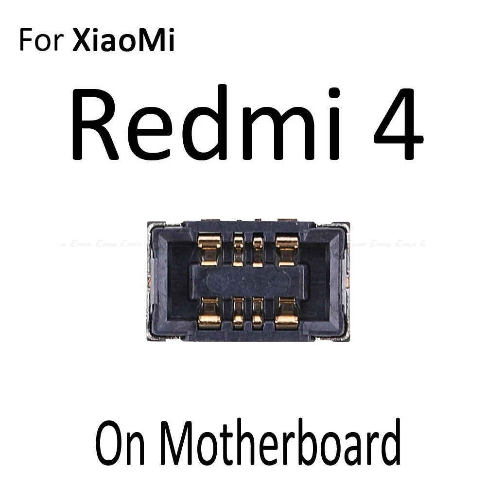 2 шт. Батарея Разъем Держатель контактов для Xiaomi mi 5X A1 A2 6X Red mi 5 6plus 6A Note 4 4X Pro 5 5A 7 Pro на материнской плате - Цвет: For Redmi 4