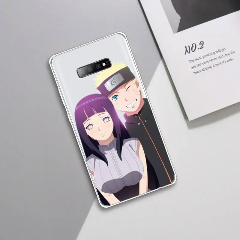 

anime cartoon aesthetic naruto Phone Case Transparent For Samsung Galaxy A 71 21s S note 8 9 10 plus 20 ultra