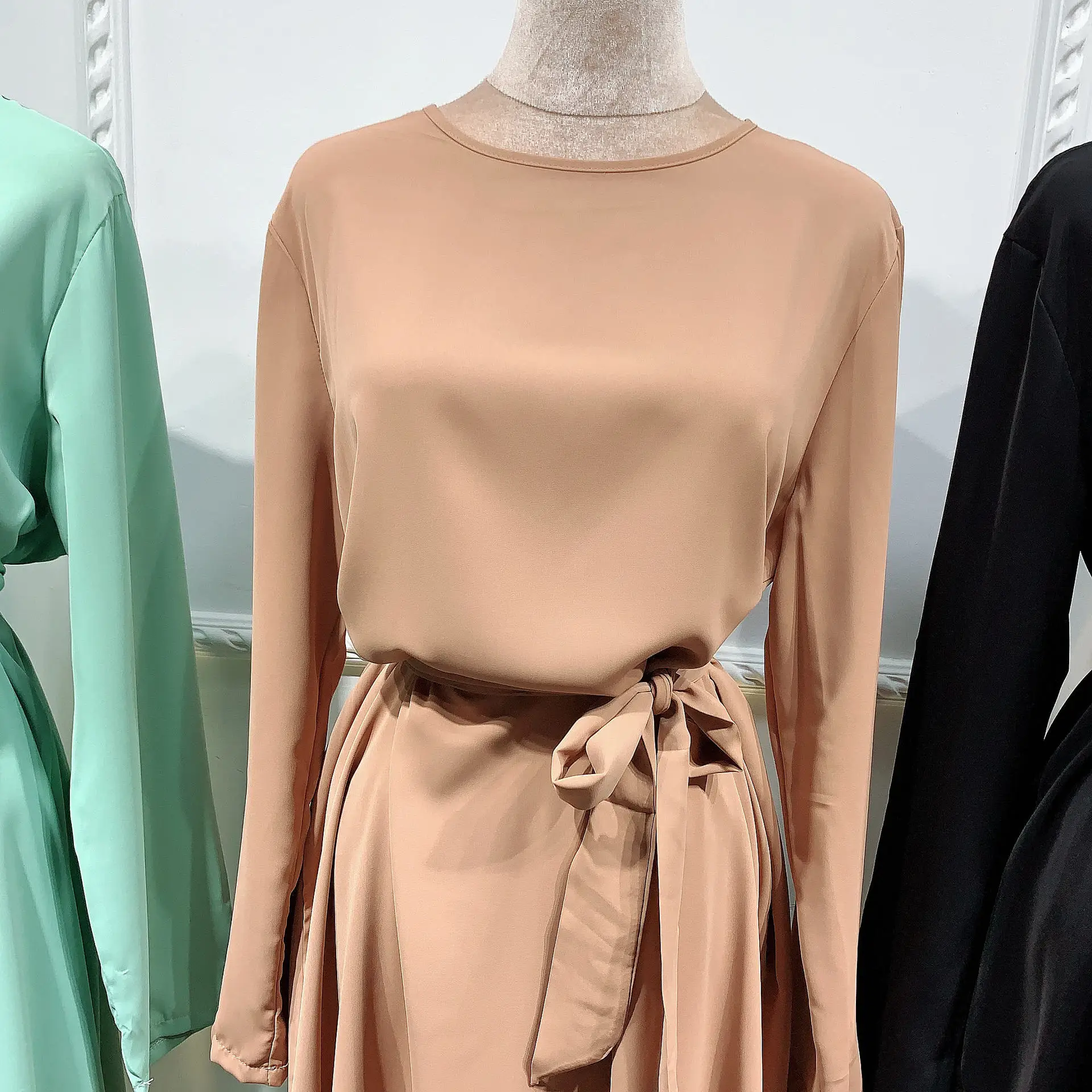 Eid Mubarak Kaftan Dubai Abaya Turkey Muslim Fashion Hijab Dress Sets Islam Clothing Abayas For Women Musulman Ensembles De Mode |