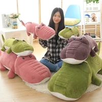 1pc 55cm simulation crocodile plush toys stuffed soft animals plush cushion pillow doll home decoration gift for children
