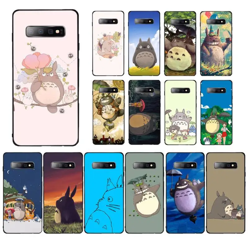 

Babaite Anime Studio Ghibli Totoro Phone Case for Samsung S10 21 20 9 8 plus lite S20 UlTRA 7edge