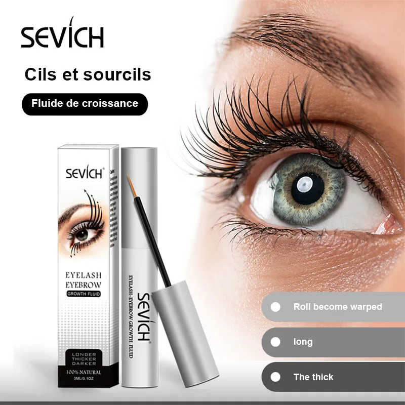 Sevich для роста ресниц Ресницы Рост Макияж ресницы сыворотка Удлиненные Брови рост