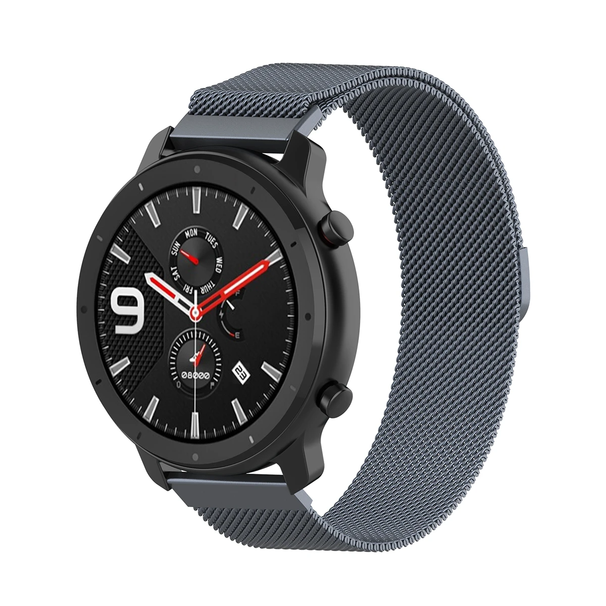 Для Amazfit GTR 42 мм металлический ремешок Магнитный из нержавеющей стали высококачественный сменный Браслет для Amazfit GTR ремешок 42 мм
