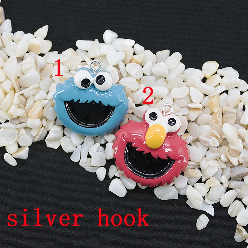 

16pcs/lot Earring Charms Cute Cartoon Devil Candy DIY Resin Cabochon Jewelry Pendant Flatback Homemade Girl Friendship Gift