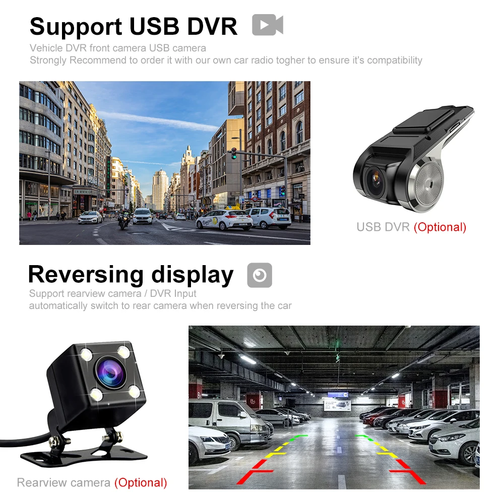 Автомобильный мультимедийный плеер Podofo проигрыватель на Android с 9 &quotэкраном GPS
