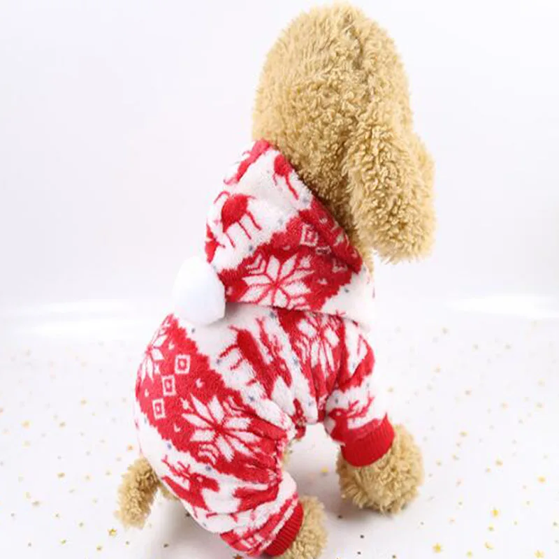 Одежда для собак Рождественский костюм милая мультяшная одежда маленьких