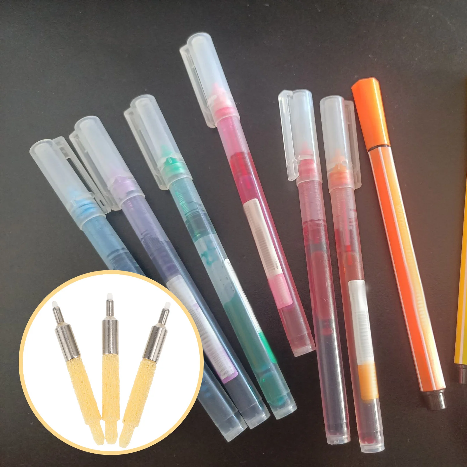 

3 шт., универсальные Сменные акриловые ручки для рисования