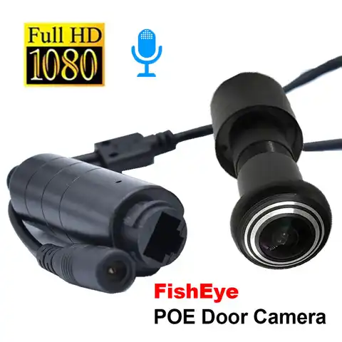 Ip-камера видеонаблюдения, 1080p, Full Hd, Onvif, Sony Imx307, «рыбий глаз»