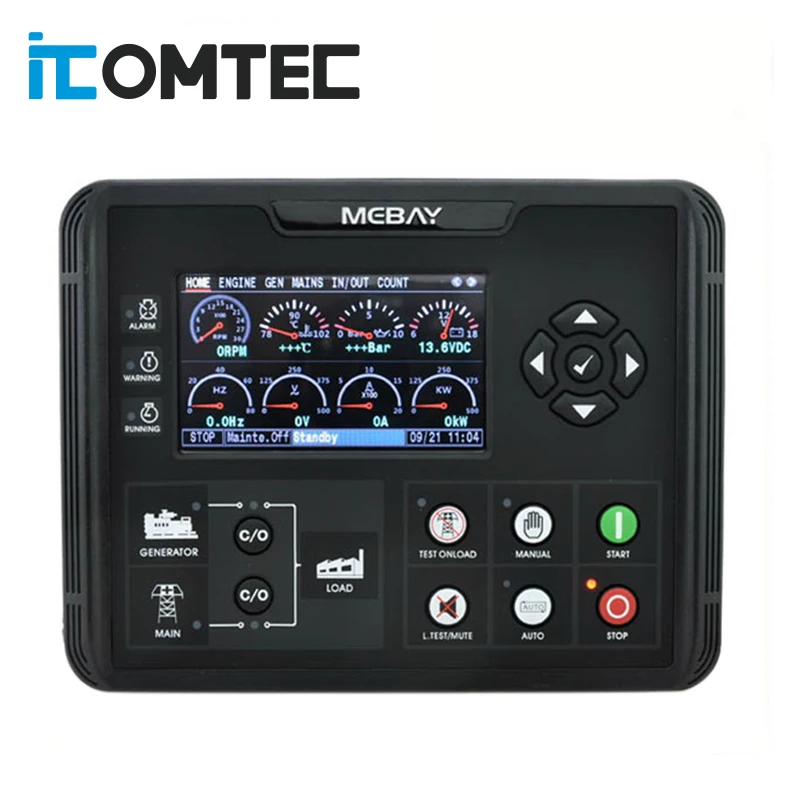 Генератор DC72D DC72DR контроллер для дизельного бензинового газового генератора