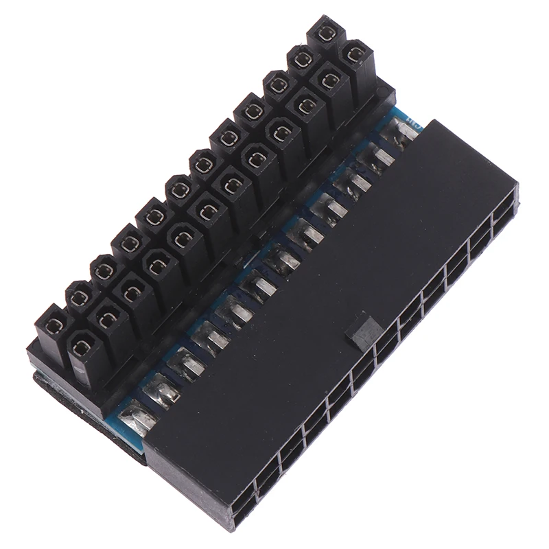 Блок питания ATX 24Pin 90 градусов 24 pin к 24pin Мощность переходник системная плата