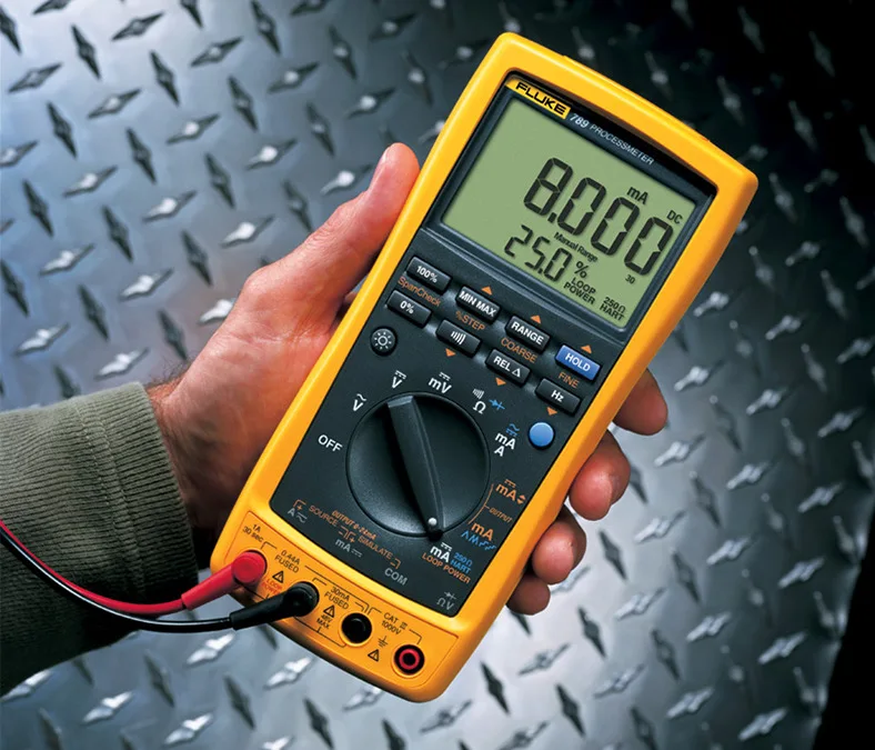 Fluke 789 Высокоточный Ручной Портативный Процесс мультиметр |