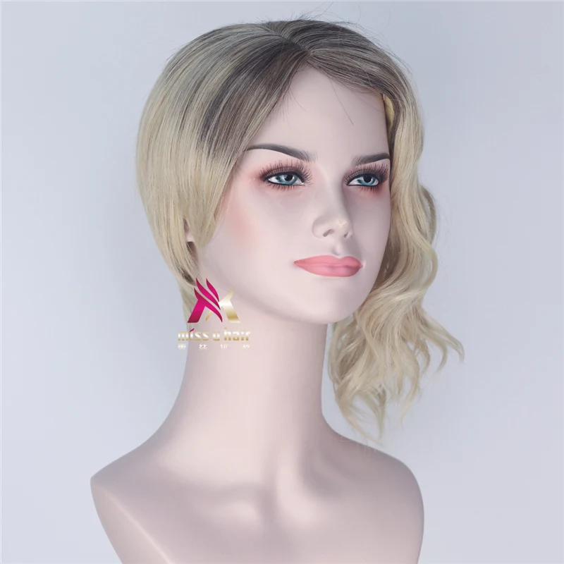Парик Gwen Stacy со светлыми волосами Омбре термостойкие синтетические парики Gwendolyn
