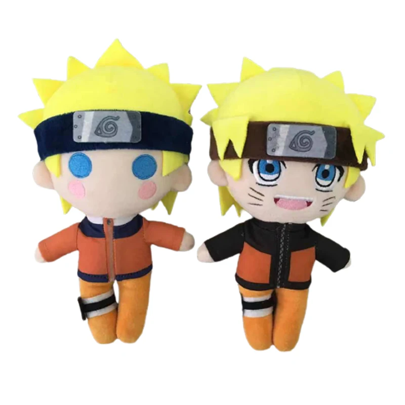 

20cm Anime Cartoon Plush Doll Kakashi Sasuke Stuffed Plush Doll Cute Plushie Toys for Children Adult Boys Surprise Birthday Gift