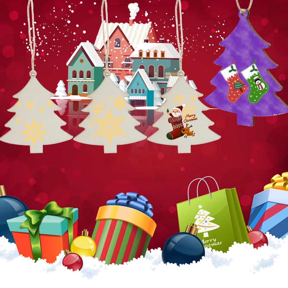 10 шт. деревянные подвесные украшения|Кулоны и подвески| |