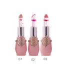 Цветок помада Волшебная Температура Цвет меняющий кристалл желе бальзам для губ увлажняющий длительный бальзам для губ