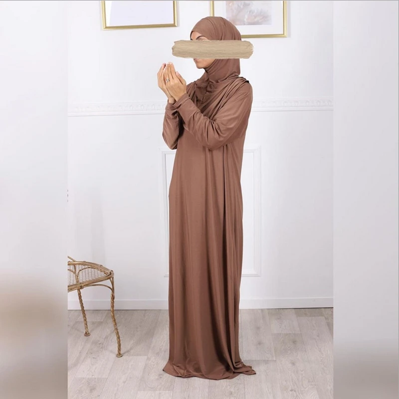 

Ramadan Eid Moubarak Women Abaya Dubai Turkey Islam Muslim Fashion Hijab Prayer Dress Djellaba Robe Ensemble Femme Jilbab Kaftan