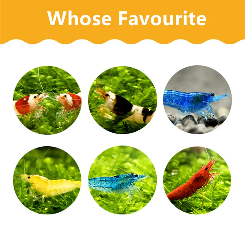 40g/pack Aquarium Shrimp Food Benibachi Red Bee Cherry Snow Natto for Crystal |