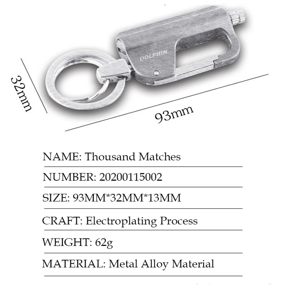 Зажигалки из нержавеющей стали брелок для ключей подходящие зажигалки гаджеты