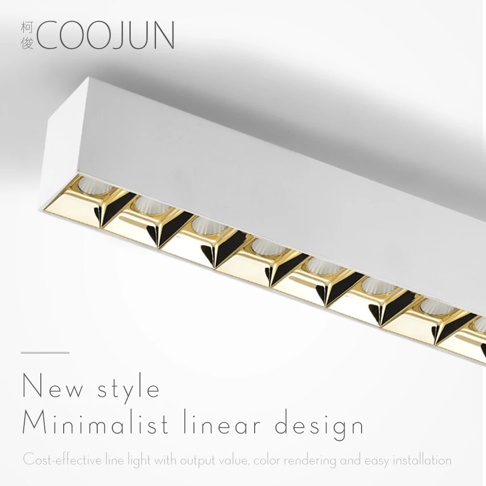 Светодиодный потолочный светильник COOJUN 10 Вт Ra85 для гостиной креативного