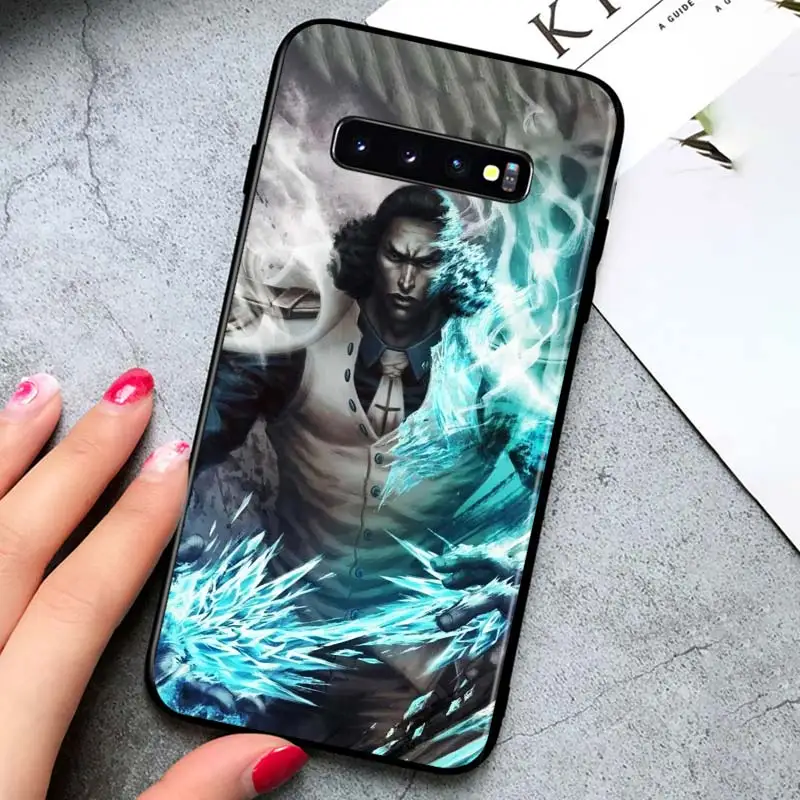 

Anime Monkey Luffy for Samsung Galaxy S21 Ultra Plus Note 20 10 9 8 S10 S9 S8 S7 S6 Edge Plus Black Phone Case