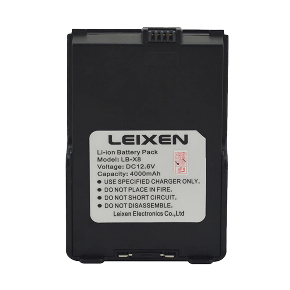 LEIXEN аккумулятор Li ion 4000 мАч для UV-25D NOTE FM Ham радио двухстороннее Междугородная