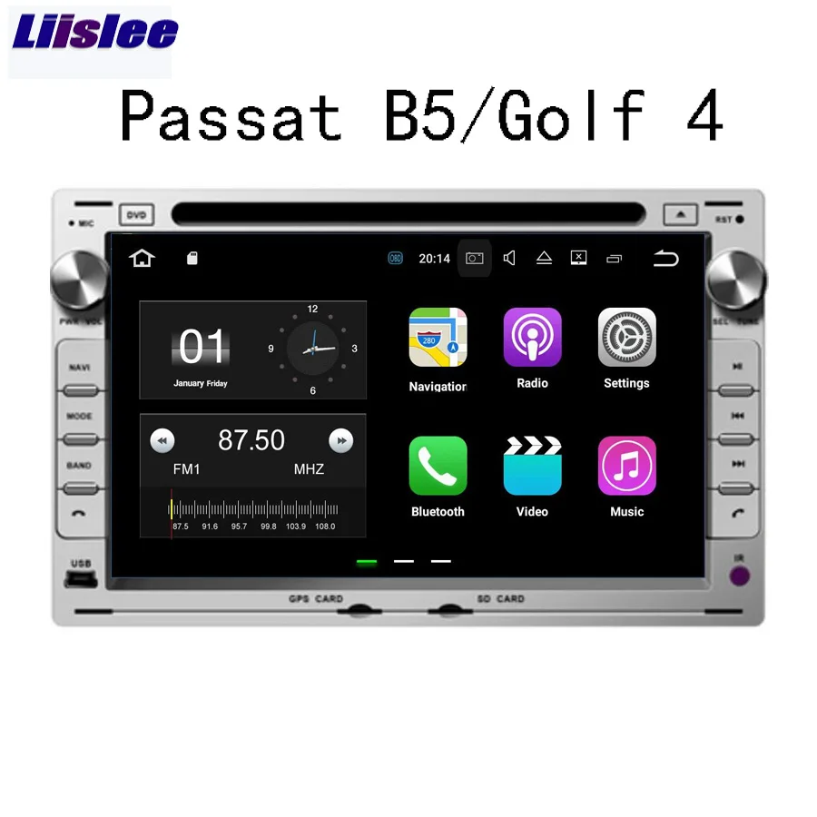 Liislee для VW Passat B5/Golf 4 1999 ~ 2005 Android автомобильный навигатор GPS HD сенсорный экран