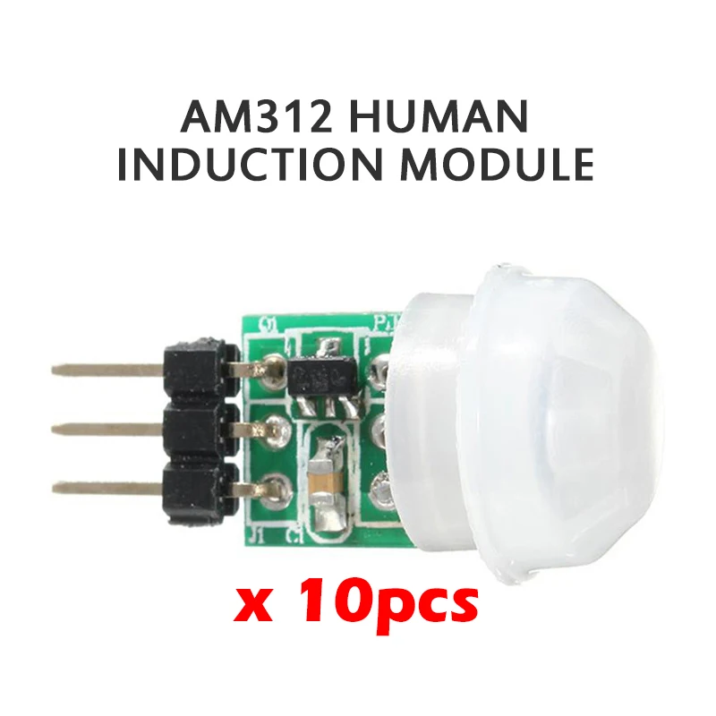 

5/10pcs AM312 Mini IR Pyroelectric Infrared PIR Motion Human Sensor Automatic Detector Module AM312 Sensor DC 2.7 To 12V