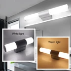 Светодиодный настенный светильник для ванной комнаты, комнатное бра для зеркала, лампа для ванной, кабинета, 12 Вт, 16 Вт, 22 Вт