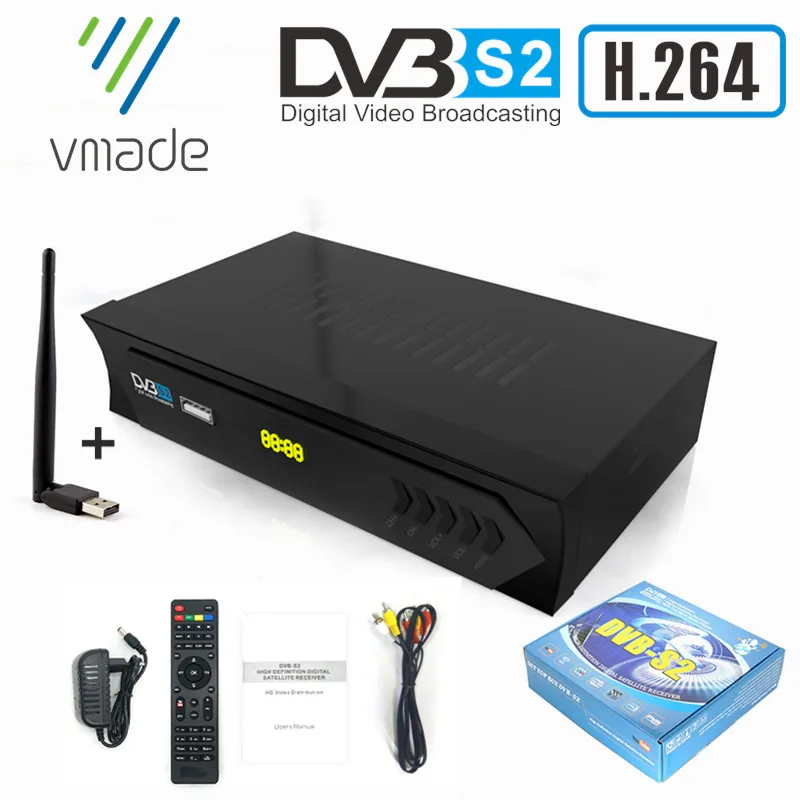 2021 цифровой спутниковый ТВ приемник M5 Full HD приемное устройство DVB S2 Декодер H.264 MPEG4