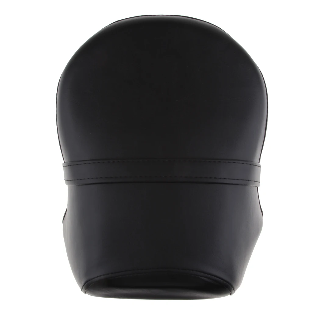 Deluxe Motorcycle Leather Passenger Seat for Harley Sportster XL 883 1200 Retro Rivet Style |
