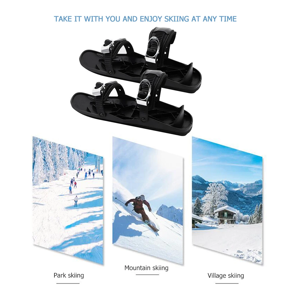 

1 Pair Of Mini Skateboards Skate Shoes Snow Shoes Snowboards Unisex Portable Outdoor Sports Equipment Accessories