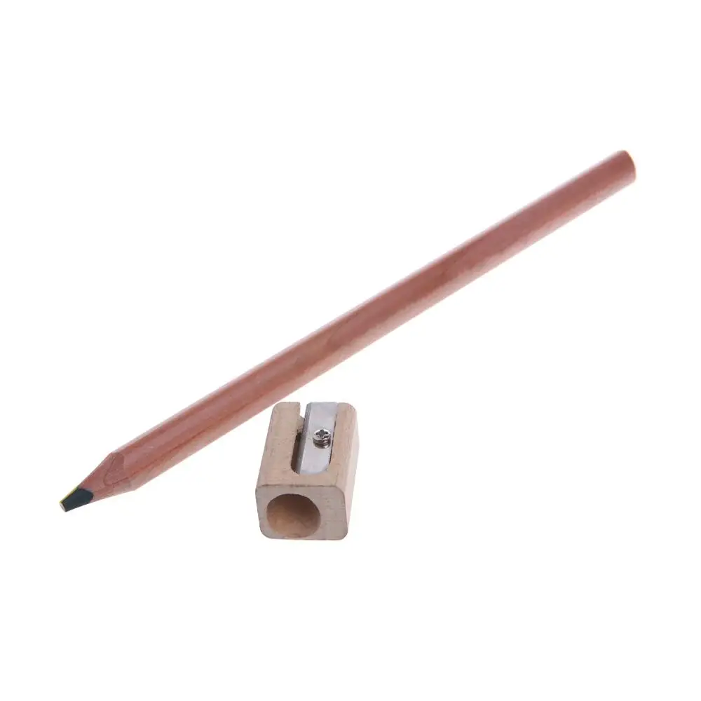 7 шт. радужные разноцветные карандаши натуральные деревянные листья набор для