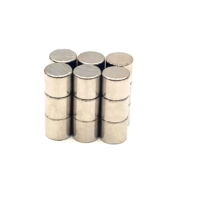 Неодимовый магнит диаметр микро диска 4x4 мм диаметрально Намагниченный сильный