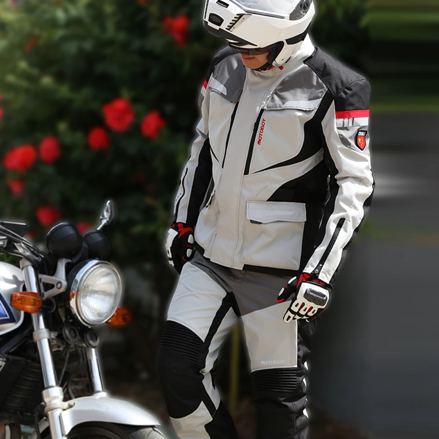 Мотоциклетная куртка и брюки MOTOBOY мотоциклетная Водонепроницаемая теплая
