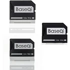 Алюминиевый адаптер для карты памяти BaseQi Dell MicroSD, устройство для чтения SD-карт для Dell XPS 13 дюймов и Dell XPS 15 дюймов