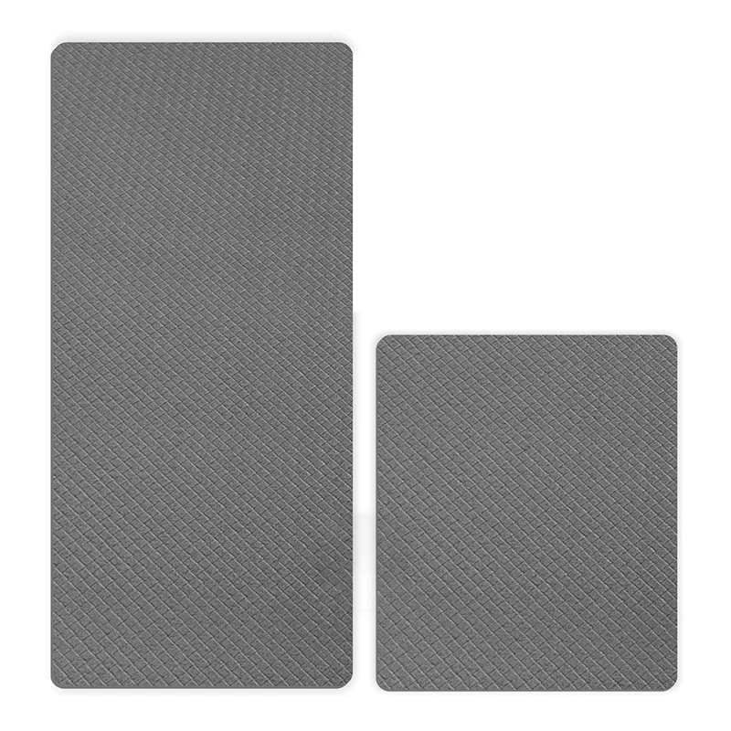 

Anti-Fatigue Kitchen Mat & Rug Set of 2 Cushioned Non-Slip Waterproof Kitchen Floor Mats, Great for Use in Front of Sink