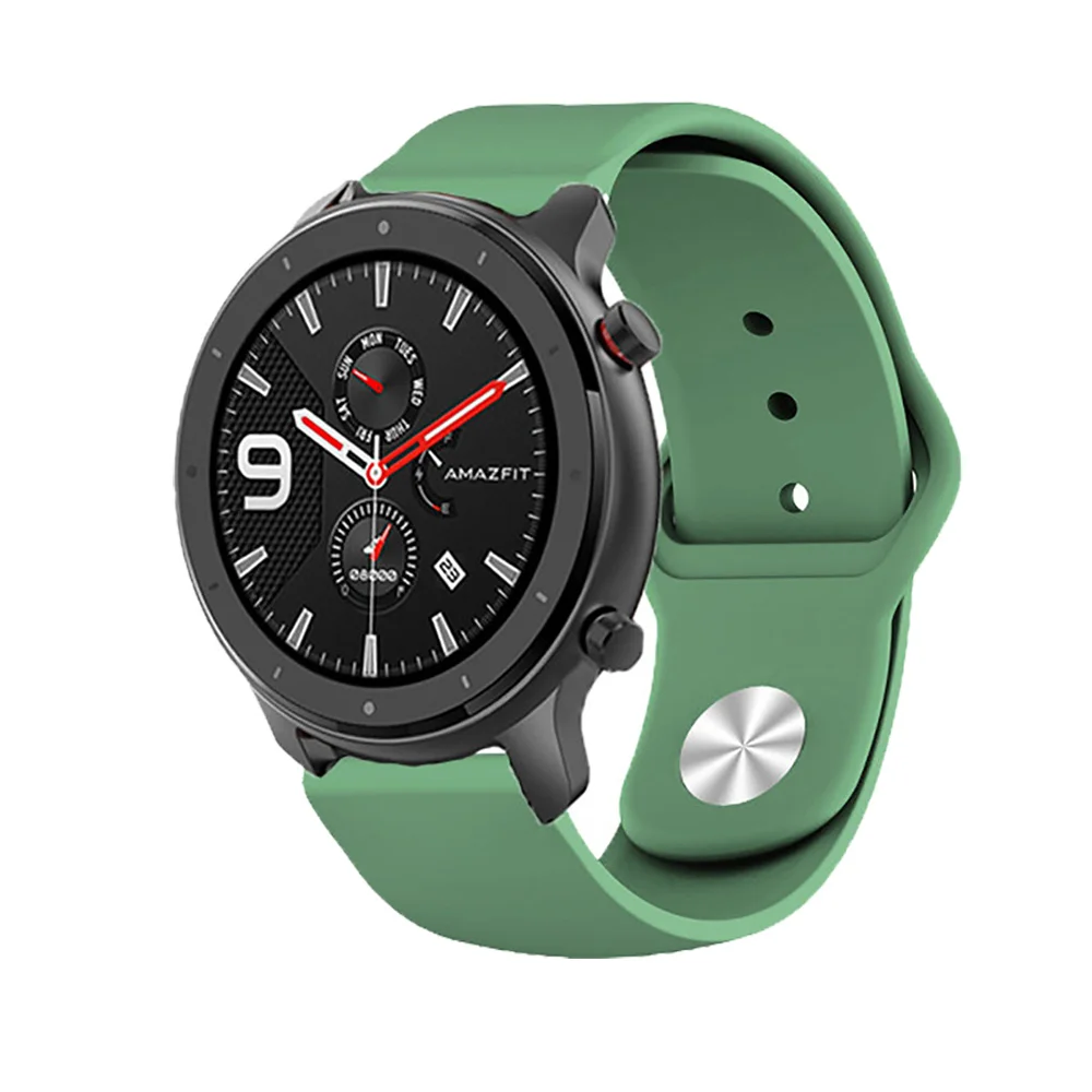 Ремешок для часов силиконовый Huami Amazfit GTR 47 мм 22 | Наручные часы