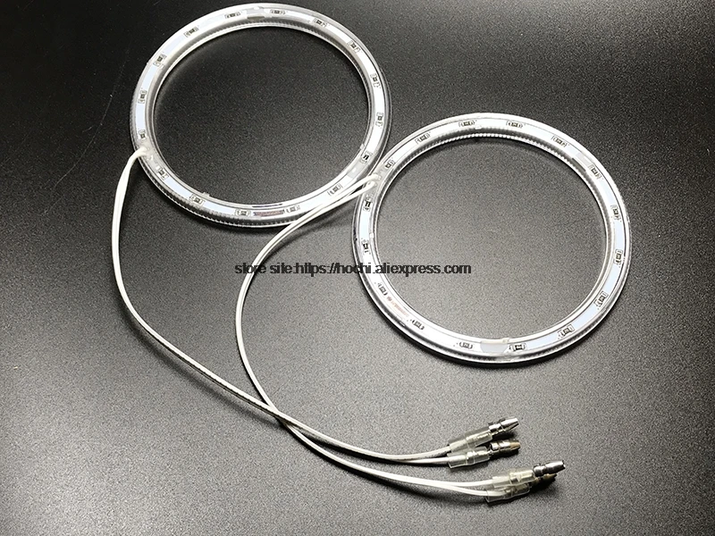 HochiTech для Kia Borrego mohas 08-10 ультра яркие SMD белые светодиодные глаза ангела 2600LM 12 В