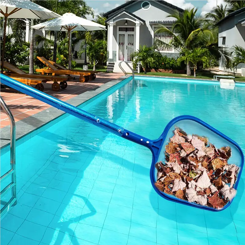 Отделитель листьев бассейна сеть 5 соединительных алюминиевых секций полюса