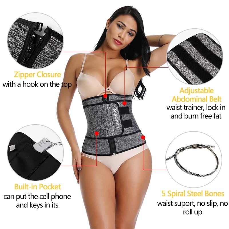 Женский корректирующий Пояс Неопреновый корсет пояс для похудения