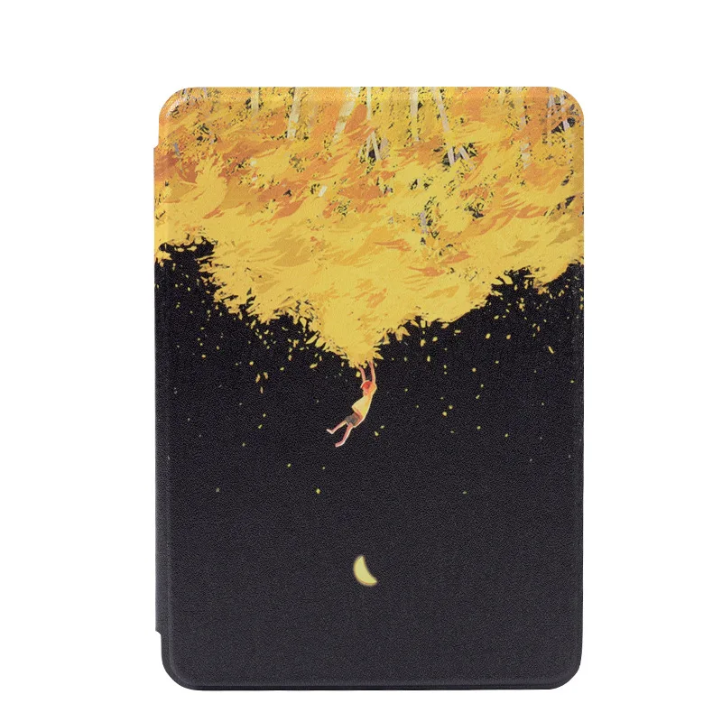 Ультратонкий Магнитный чехол для Amazon Kindle 8 го поколения кожаный накладка с