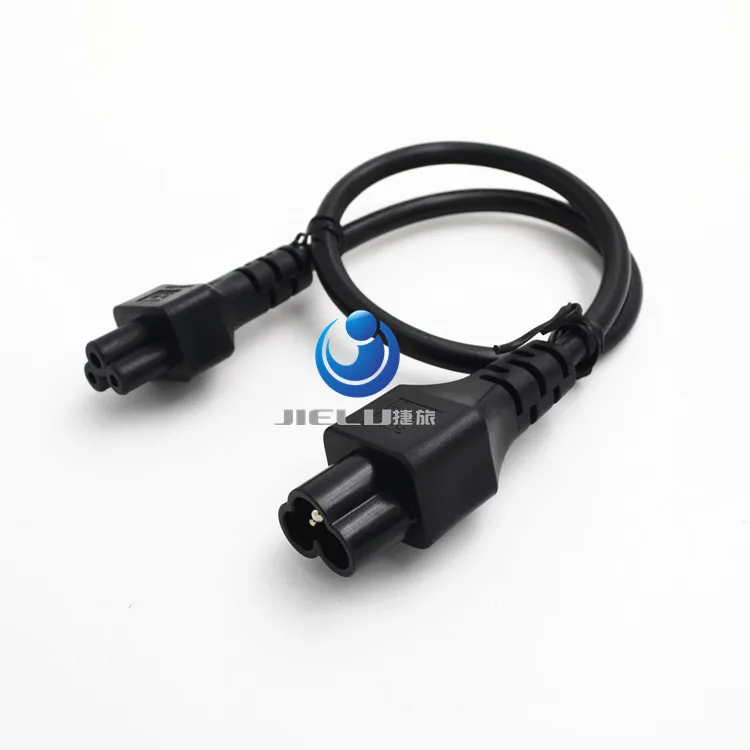 10 шт. C5 C6 IEC320 кабель питания с штекерным гнездом для C7 мужской Мощность удлинитель