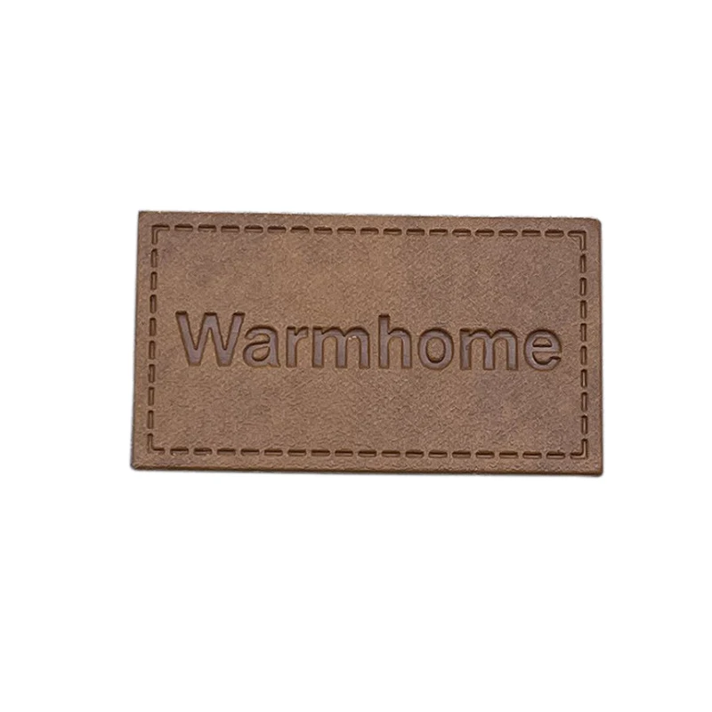 

Пользовательская кожаная этикетка, этикетка из искусственной кожи, пользовательский дизайн с тиснением, логотип торговой марки, одежда, кожаные нашивки, джинсы, сшитая этикетка