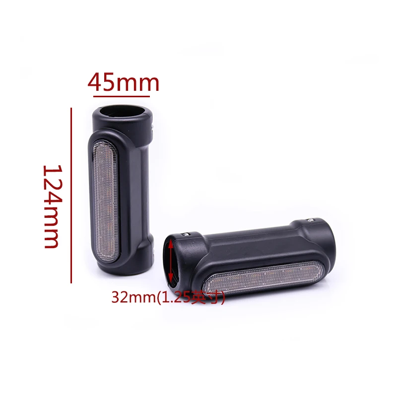 1 пара уличный Glide светодиодный светильник для защиты двигателя s Белый Янтарный 3