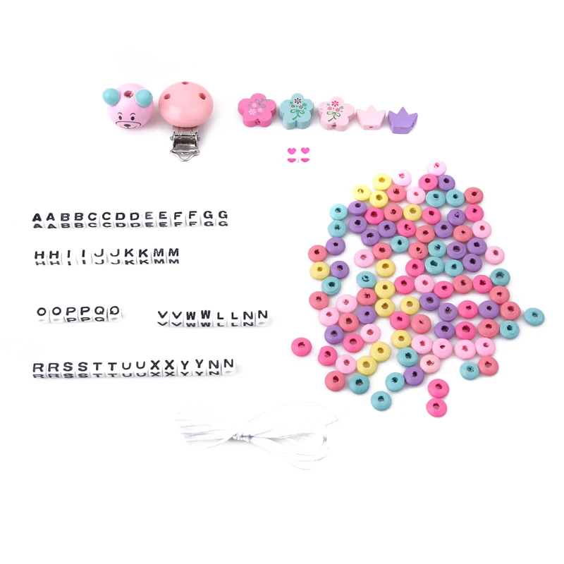 

New DIY Baby Pacifier Clip Toy Chain New Baby Boys Girls Pacifier Clips Newborn Pacifier Chain Clip Holder Baby Nipple Feeding