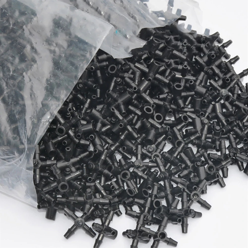 100pcs pack 1/8 &quotколючая разъем четырех способов использования до 3/5 мм трубки