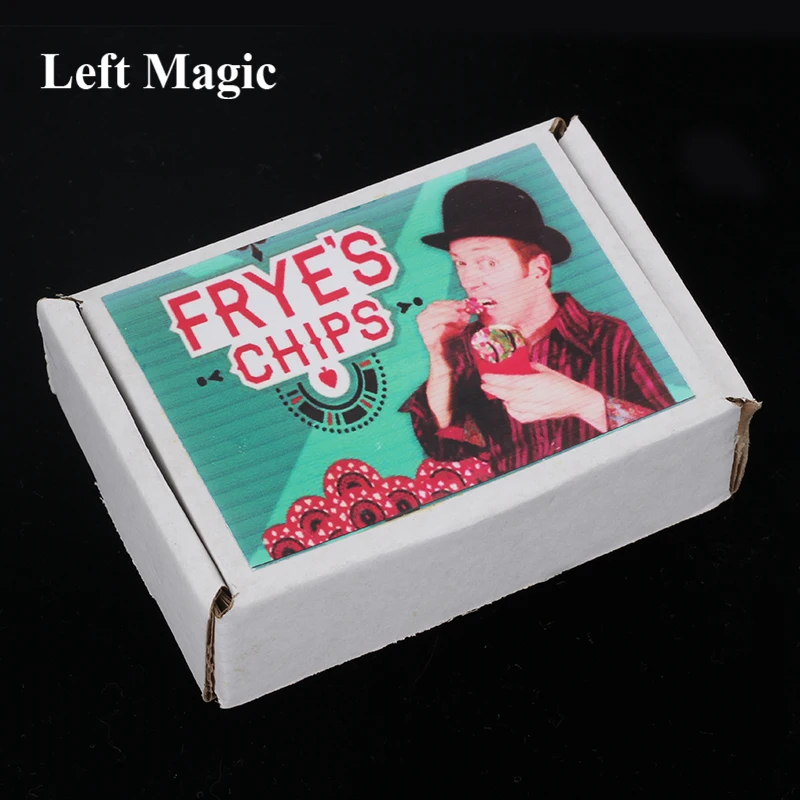 

Frye'S Chips (DVD And Gimmicks) By Charlie Frye Close Up Magic Trick Fun Illusion Mentalism Magic Props Tools