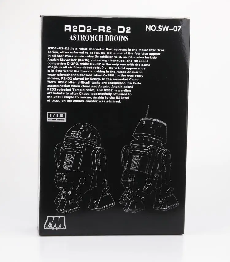 NuclearModel Звездные войны 1/12 R5-D4 R2-D2 Сборная модель наборы Фигурки ПВХ модель игрушки